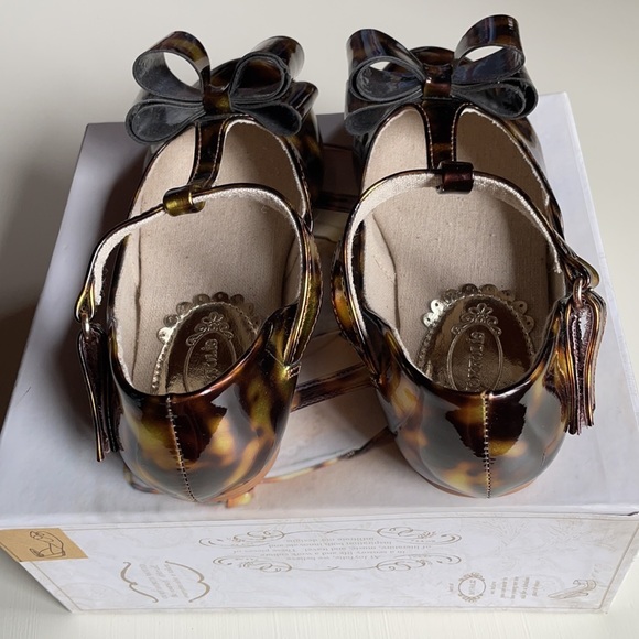 Joyfolie | Vivian T-Strap Maryjanes in Tortoise | 12T - Picture 6 of 16